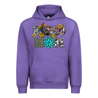 Tulip western rodeo bullfighter mom turquoise gemstones  sunflowers Urban Hoodie - BarkalooDesign