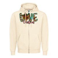 Sandshell Love Snowman Zipper Hoodie - CowhideDigitalArt