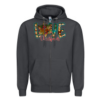 Smoke Love Snowman Zipper Hoodie - CowhideDigitalArt