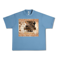Pebble Blue black teacher Urban Heavy Tee - TumblerDesignByShophia