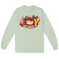 Matcha joy snowman Long Sleeve Tee - CowGirlArtShop