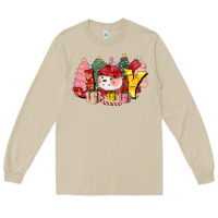 Mushroom joy snowman Long Sleeve Tee - CowGirlArtShop