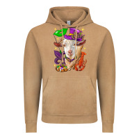 Vintage Camel Mardi Gras Goat Vintage Hoodie - HowdyJamesFarm