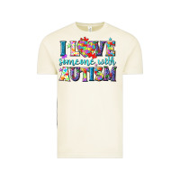Vintage Arctic I love someone with Autism Vintage Tee - NancyCooperArtShop