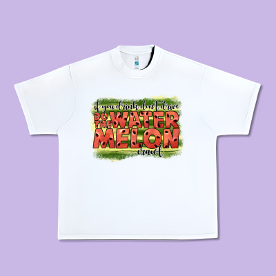 İf You Drink Don't Drive Do The Watermelon Crawl2 Urban Heavy Tee Designed By Jahusdesignshop