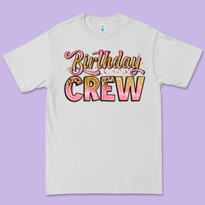 Birthday Crew Premium Tee Designed By Artiststas