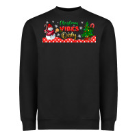Black christmas vibes only libbey glass Heavyweight Sweatshirt - BundleAndBundleShop