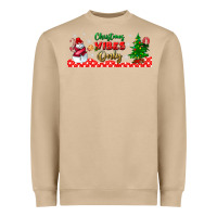 Christmas Vibes Only Libbey Glass Heavyweight Sweatshirt | Teevron