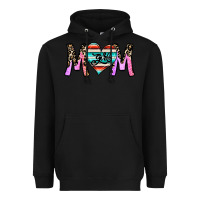 Black girl mom Heavyweight Hoodie - CowhideDigitalArt