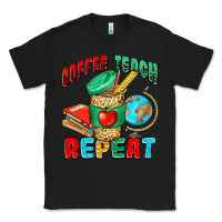 Black coffee teach repeat Classic Tee - NancyCooperArtShop