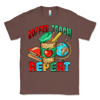 Chestnut coffee teach repeat Classic Tee - NancyCooperArtShop