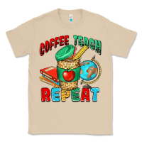 Mushroom coffee teach repeat Classic Tee - NancyCooperArtShop