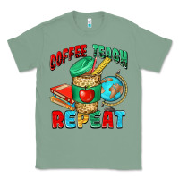 Sage coffee teach repeat Classic Tee - NancyCooperArtShop