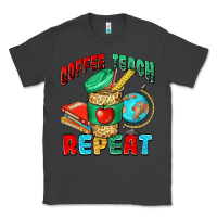 Smoke coffee teach repeat Classic Tee - NancyCooperArtShop