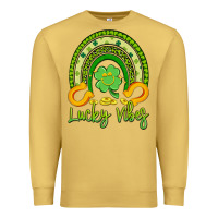 Antique Gold lucky vibes Premium Sweatshirt - Artiststas