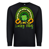 Black lucky vibes Premium Sweatshirt - Artiststas