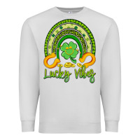 Dove Grey lucky vibes Premium Sweatshirt - Artiststas