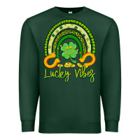 Sports Green lucky vibes Premium Sweatshirt - Artiststas