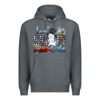 Rock I am Snow Cute Premium Hoodie - FaDigitalArtStudio