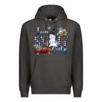 Smoke I am Snow Cute Premium Hoodie - FaDigitalArtStudio