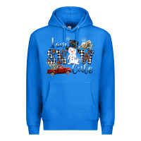 True Royal I am Snow Cute Premium Hoodie - FaDigitalArtStudio