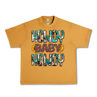 Peanut Butter Western Howdy Baby Howdy Urban Heavy Tee - HowdyJamesFarm
