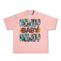Salmon Western Howdy Baby Howdy Urban Heavy Tee - HowdyJamesFarm