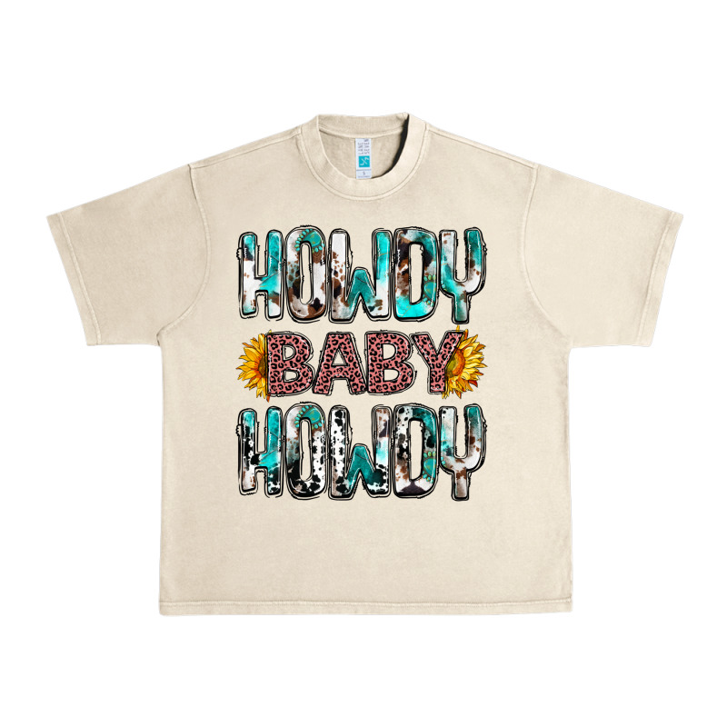 Western Howdy Baby Howdy Urban Heavy Tee by HowdyJamesFarm | Teevron
