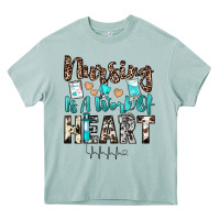 Arona nursing is a work of heart Heavy Core Tee - JahusDesignShop