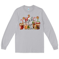 Moon Dust hippopotamus coffee cups christmas Long Sleeve Tee - CowGirlArtShop