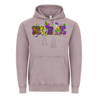 Vintage Zinc Mardi Gras Day nurse Vintage Hoodie - HowdyJamesFarm