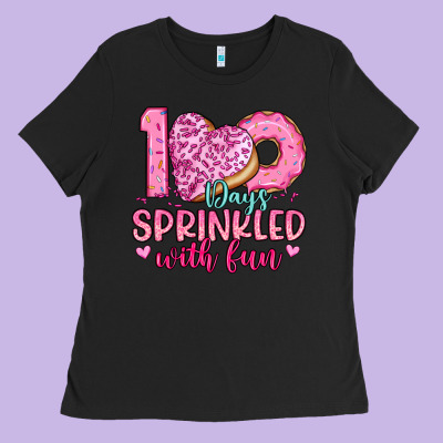 100 Days Sprinkled With Fun Ladies Tee Designed By Artiststas