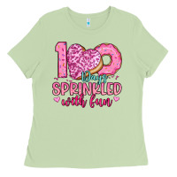 Matcha 100 days sprinkled with fun Ladies Tee - Artiststas