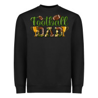 Black football dad Heavyweight Sweatshirt - BundleAndBundleShop