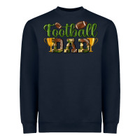 Navy football dad Heavyweight Sweatshirt - BundleAndBundleShop