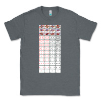 Charcoal Heather deck of cards   joke gifts   playing cards Classic Tee - lanVoArt