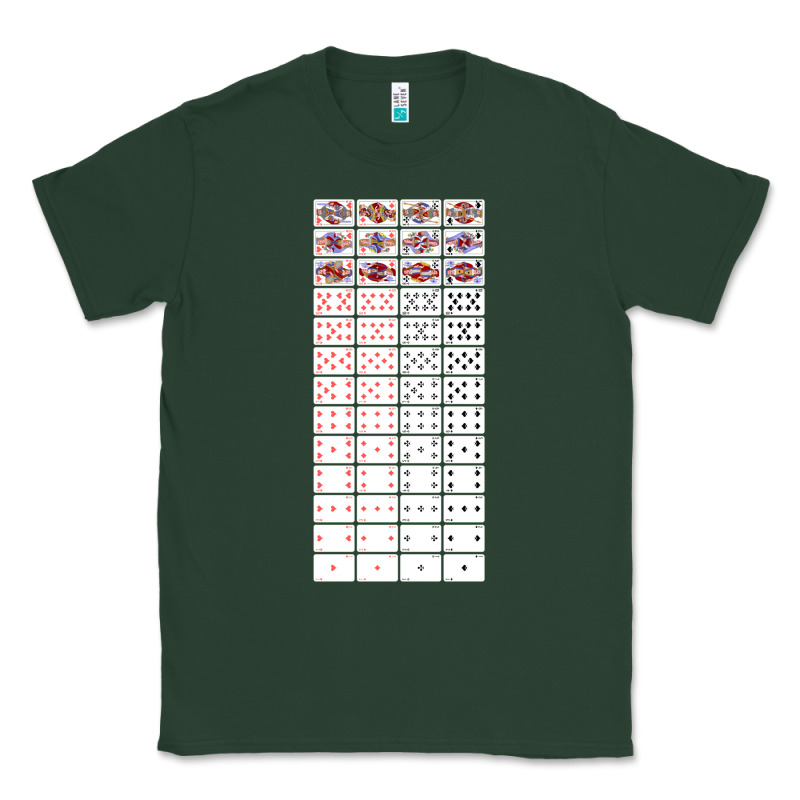 Deck Of Cards   Joke Gifts   Playing Cards Classic Tee by lanVoArt | Teevron