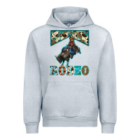 Heather Grey western rodeo bullfighter Urban Hoodie - BarkalooDesign