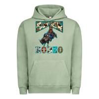 Pigment Oil Green western rodeo bullfighter Urban Hoodie - BarkalooDesign