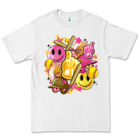 White retro softball Premium Tee - Artiststas