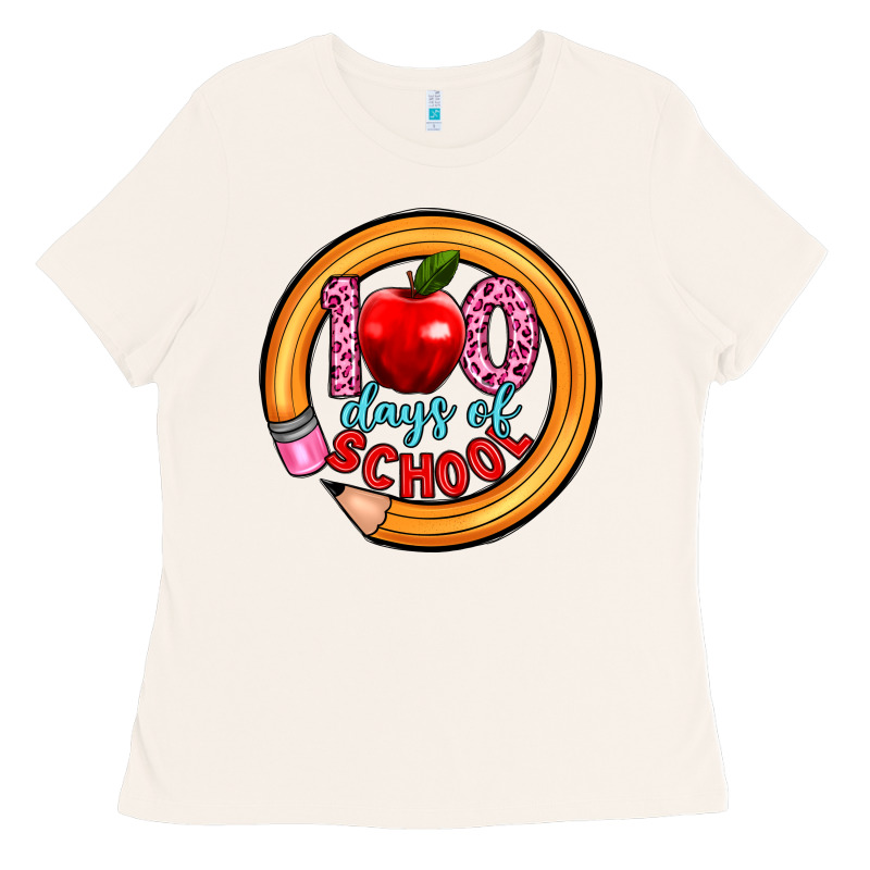 100 Days Of School Ladies Tee by Artiststas | Teevron