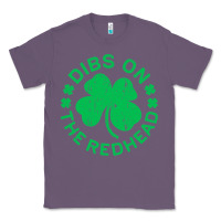 Lavender dibs on the redhead  st patricks day Classic Tee - lanVoArt