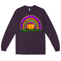 Plum happy halloween rainbow Long Sleeve Tee - Jasminsmagicworld