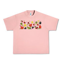 Salmon summer fruits Urban Heavy Tee - TumblerDesignByShophia