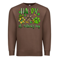 Chestnut happy st. patricks day paws Premium Sweatshirt - Artiststas