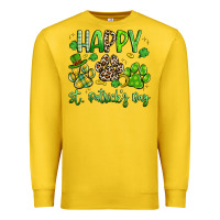 Lemon happy st. patricks day paws Premium Sweatshirt - Artiststas