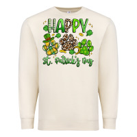 Sandshell happy st. patricks day paws Premium Sweatshirt - Artiststas