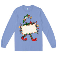 Colony Blue customize christmas elf Long Sleeve Tee - CowGirlArtShop