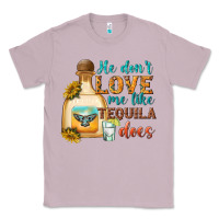 Lilac he dont love me like tequila does Classic Tee - texasbilliewilder