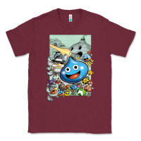 Burgundy dragon quest slime print Classic Tee - lanVoArt